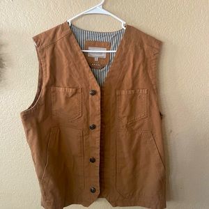 Western Canvas Vest